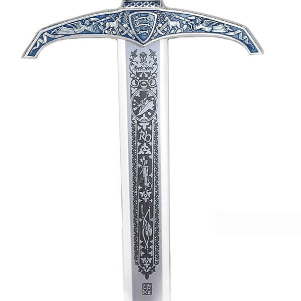 Silver Robin Hood sword with deep engraving Marto MA754.1