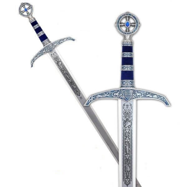 Silver Robin Hood sword with deep engraving Marto MA754.1