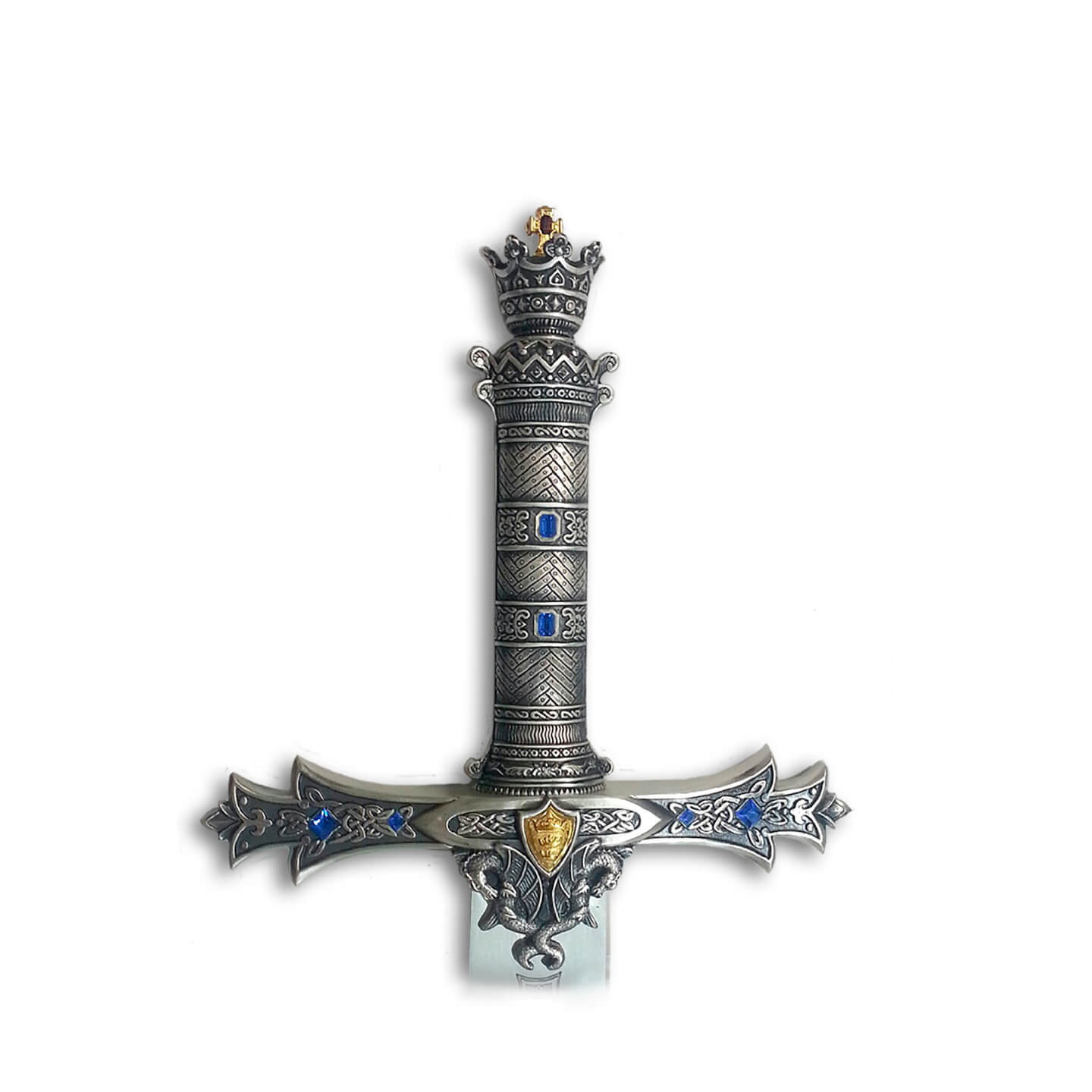 Sword of King Arthur with silver-plated and decorated hilt Marto 35001