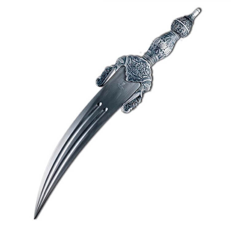 Daga Boabdil con acabado en plata Marto 736