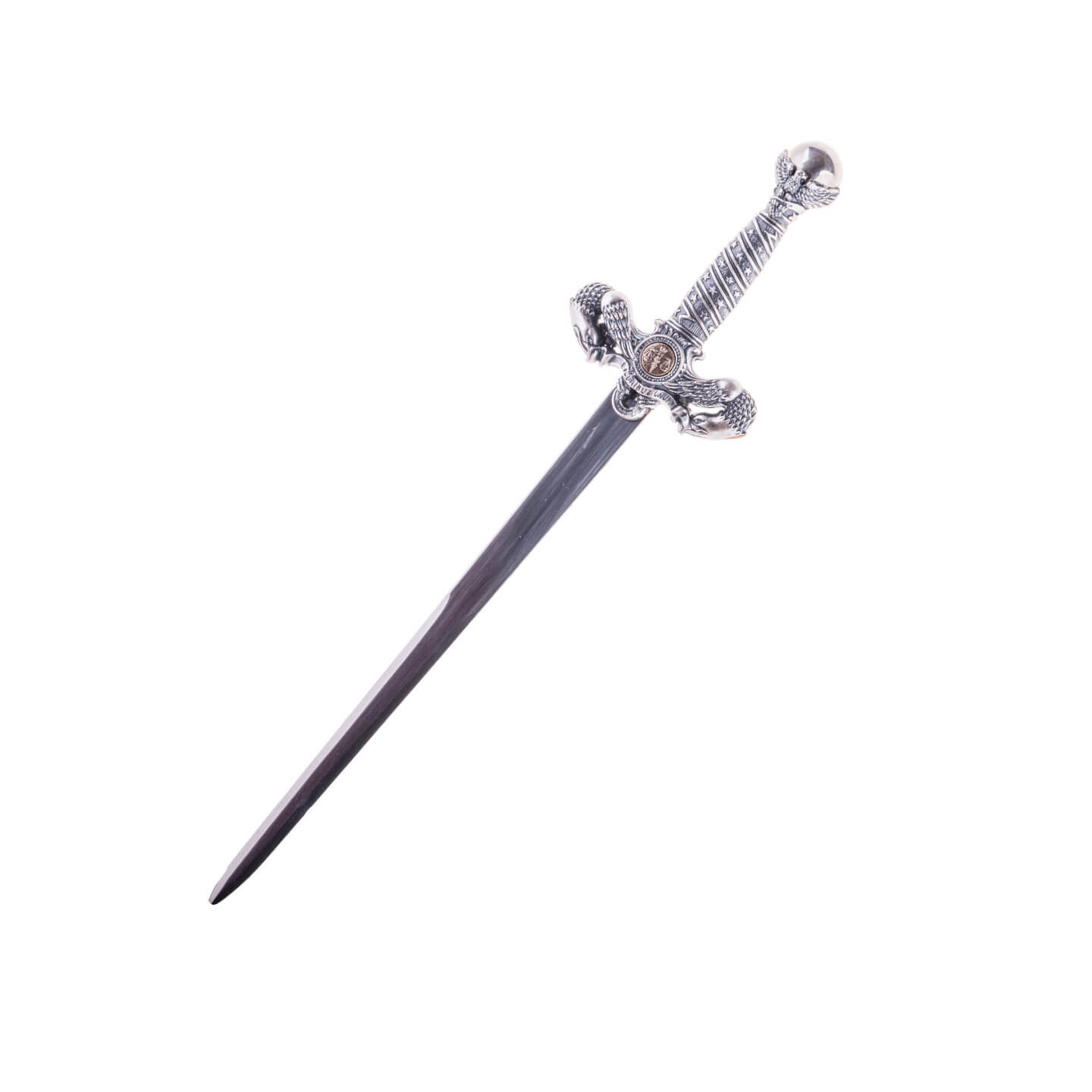 Abrecartas espada Americana con acabado en plata Marto 8274