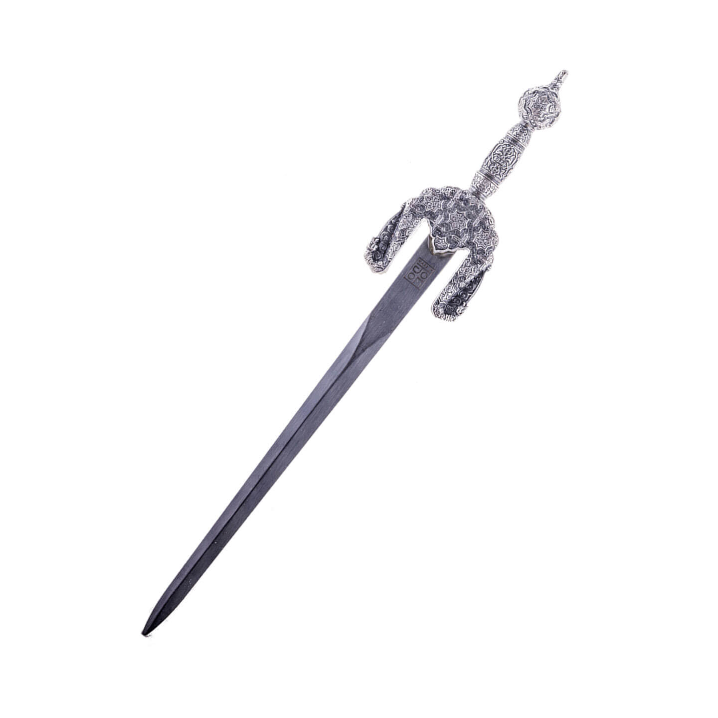 Abrecartas espada Boabdil con acabado en plata Marto 8212