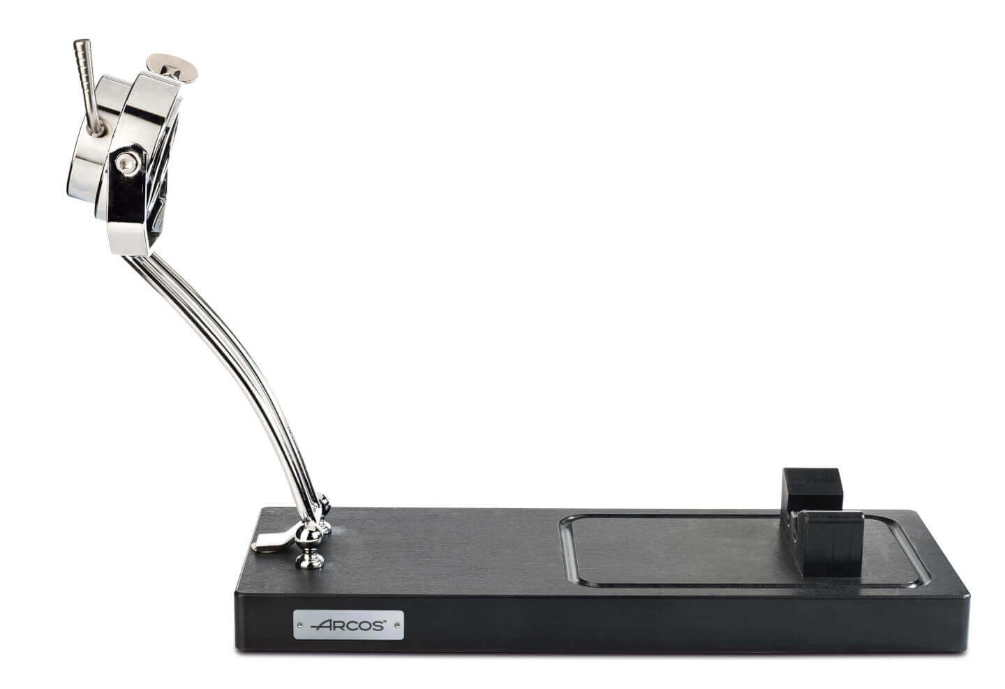 Soporte jamonero plegable de acero inoxidable y polietileno Arcos