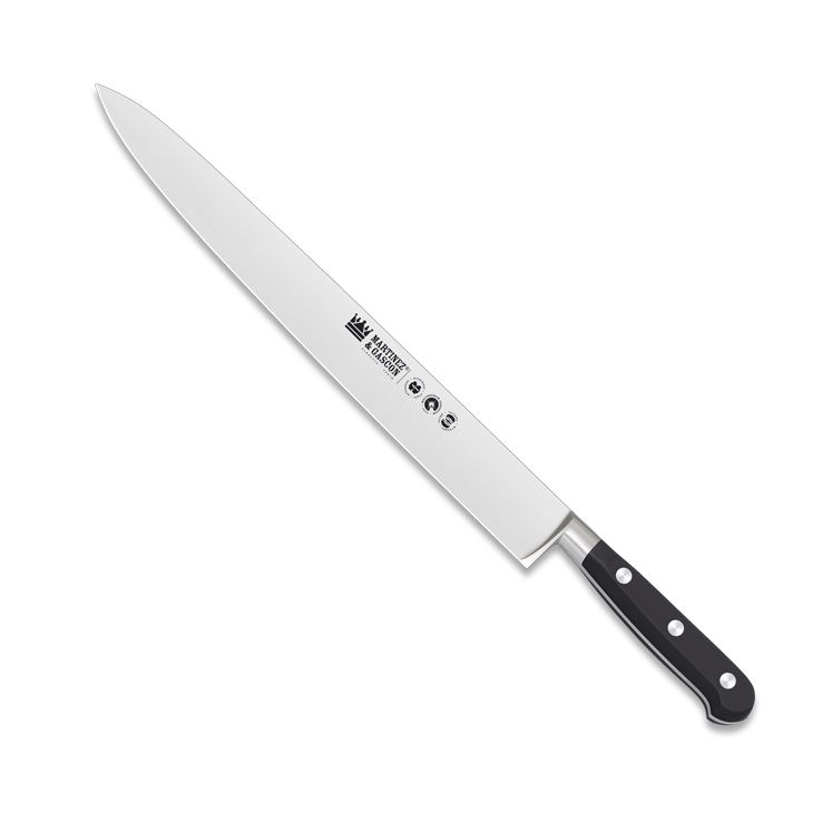 Cuchillo tranchelard forjado con mango de POM y hoja de 29.5 cm M...