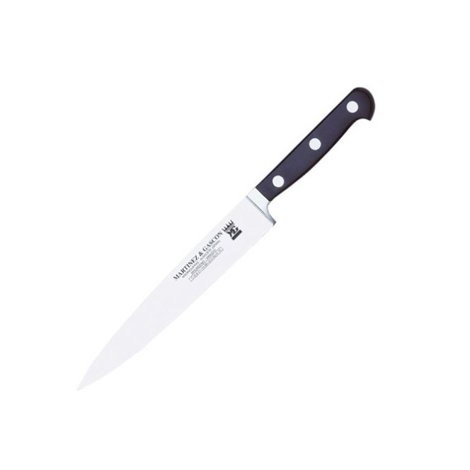 Cuchillo filetear forjado alemán con mango de POM y hoja de 21 cm...