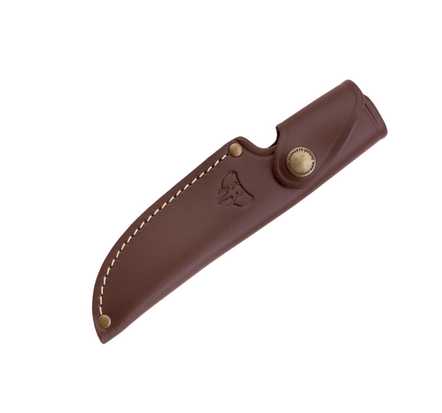 Cuchillo de caza Cudeman con mango de estamina roja