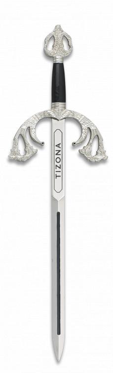 Épée TIZONA en zinc avec lame de 18 cm TOLE10 Impérial