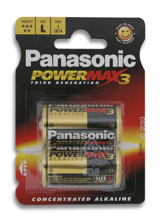 Pack de dos pilas alcalinas LR14