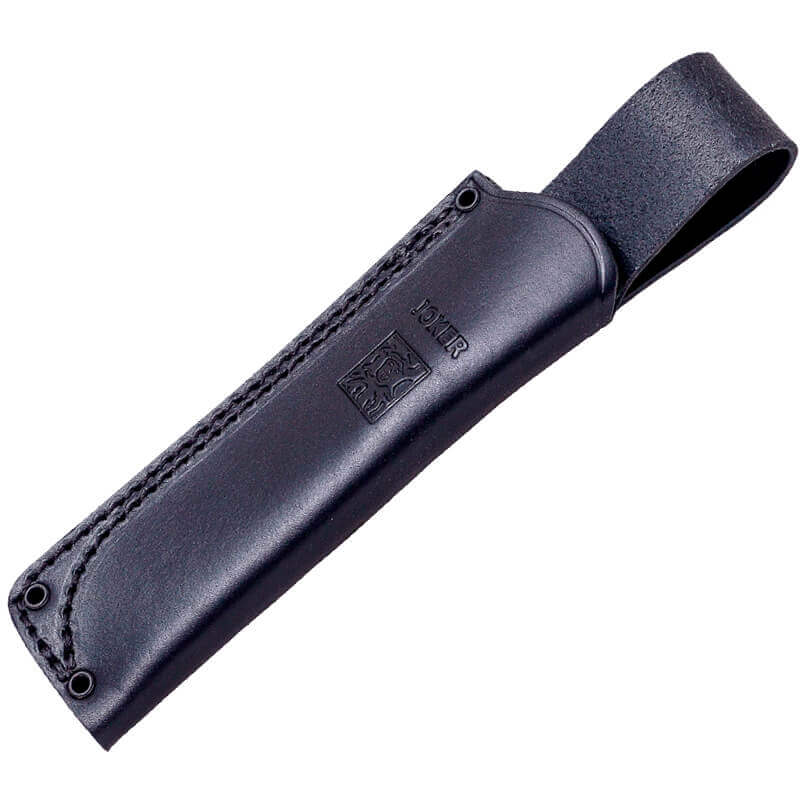 Faca bushcraft Joker BS9 Ursus com cabo em micarta preto e lâmina Böhler N695