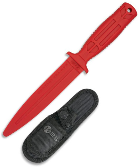 Cuchillo de goma Contact Trainer con longitud de 16 cm de hoja