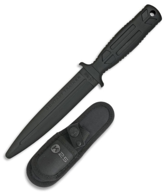 Cuchillo de goma de entrenamiento con longitud total de 28,5 cm y...