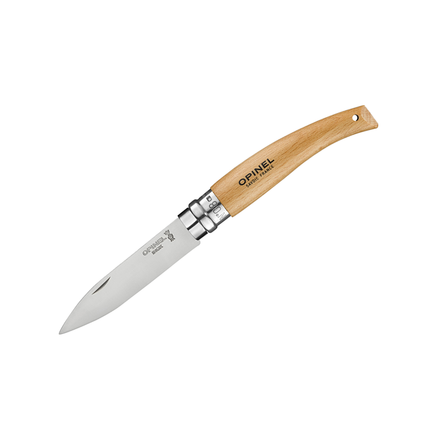 Cuchillo para jardín N08 Opinel. Hoja de 8.5 cm de acero inoxidab...