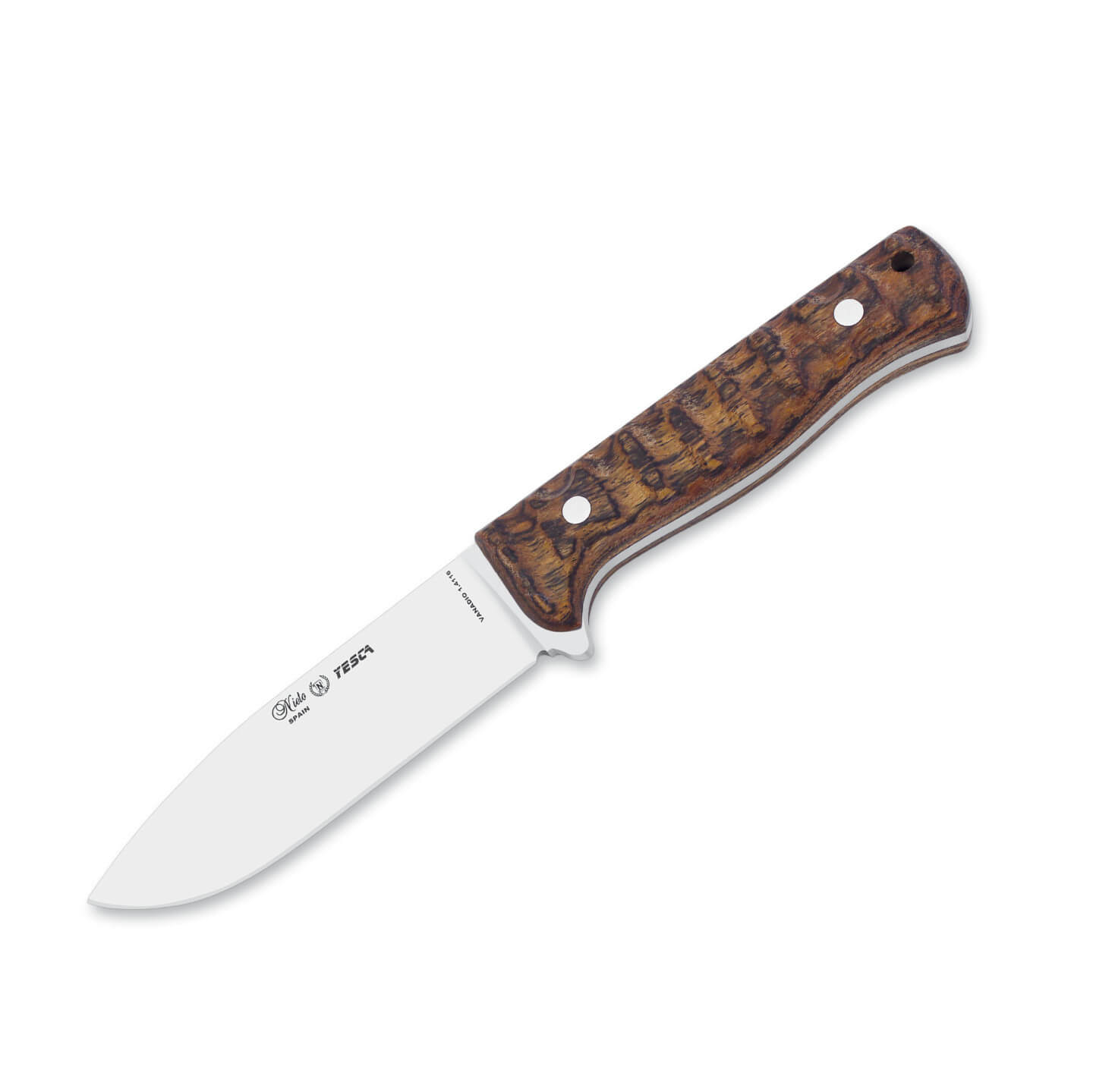 Cuchillo Nieto Yesca con mango de madera de bokote 1049-B