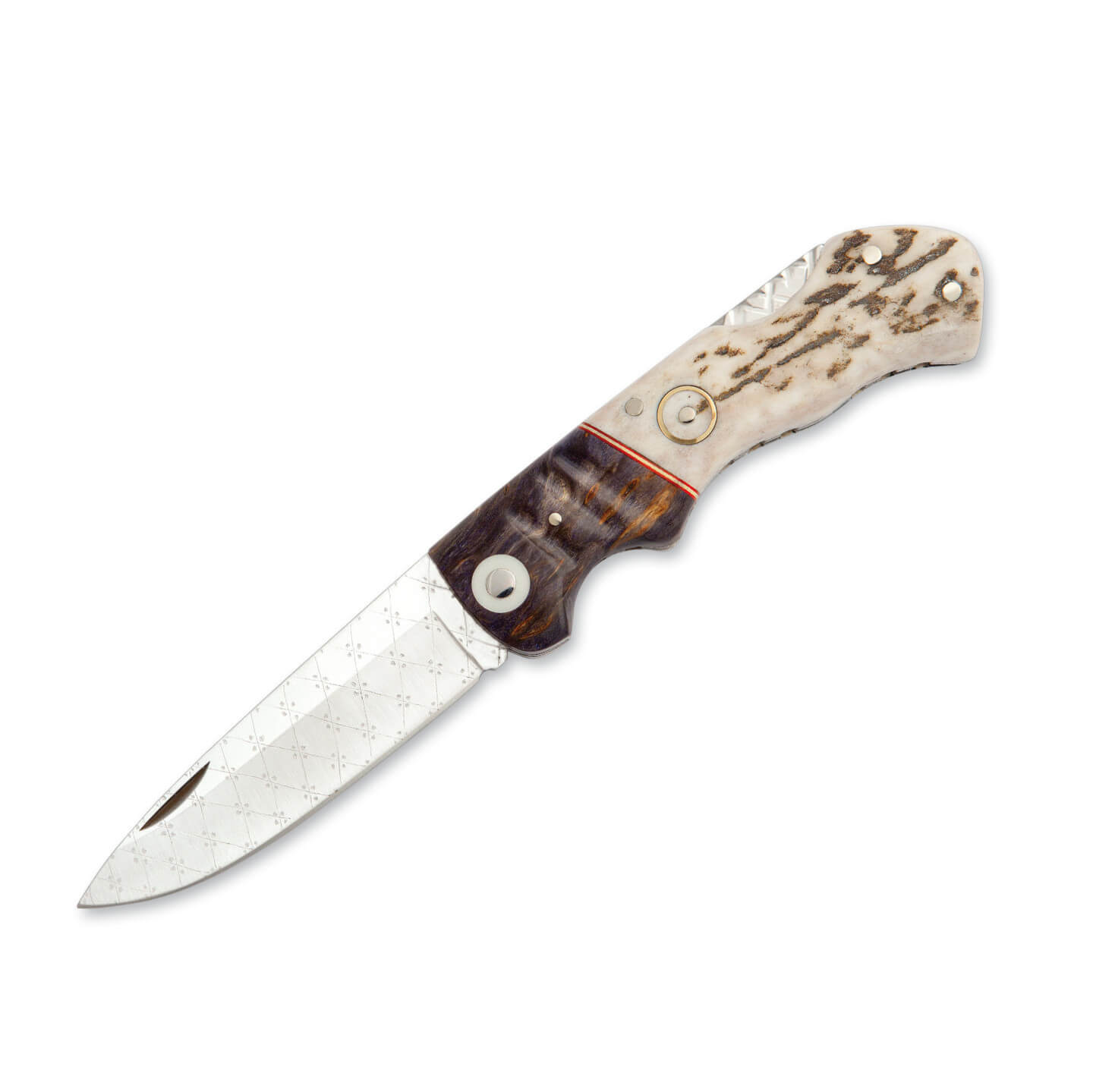 Navaja de colección Nieto línea Artesanal 4 con mango de asta de ...